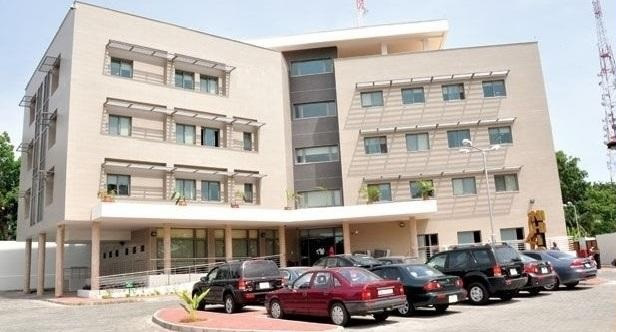 Surgipharm building in Kampala, Uganda